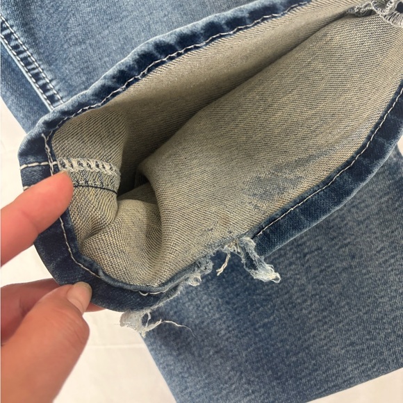 Grace in LA Blue Jeans with Embellished Pockets - Picture 6 of 12